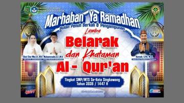 Disdikbud Singkawang Gelar Lomba Belarak dan Khataman Al-Qur’an